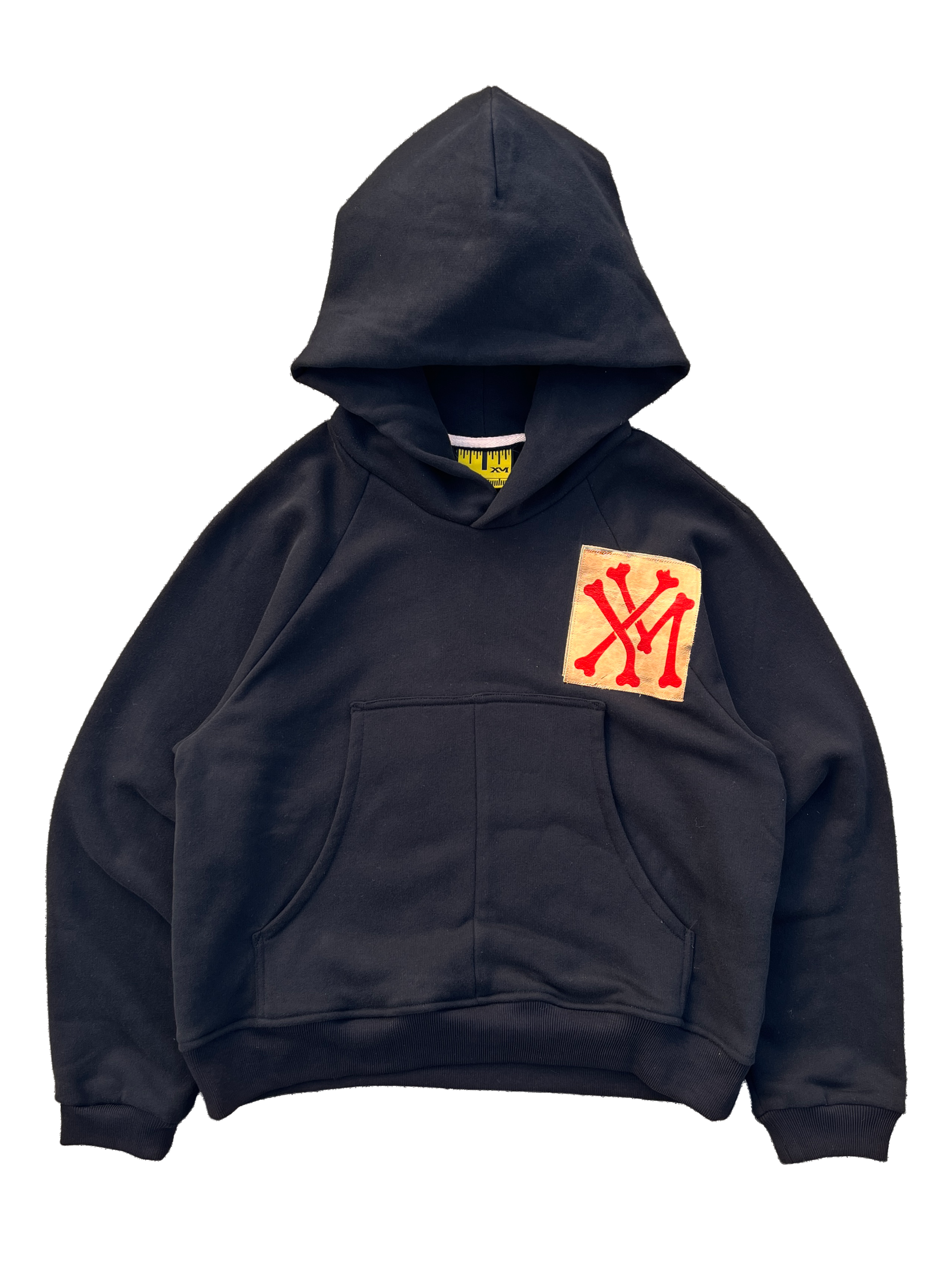 LPH (Leather Patch Hoodie - RED)
